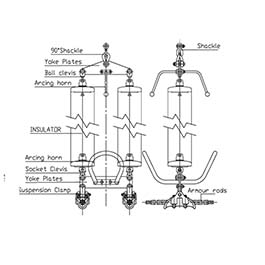 330kV Double Suspension Insulator String