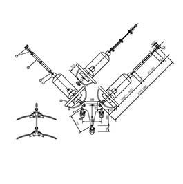 400kV V-Suspension Triple Insulator String