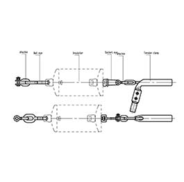 33kV Tension Insulator String